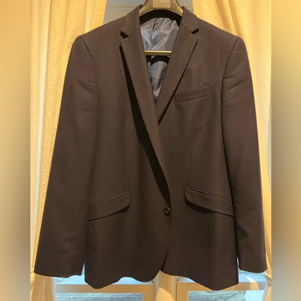 Men’s Sport Coat. Navy. 44R. Kenneth Cole.